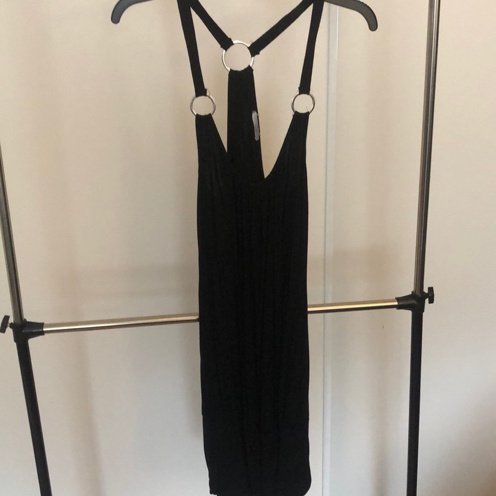 Black summer dress